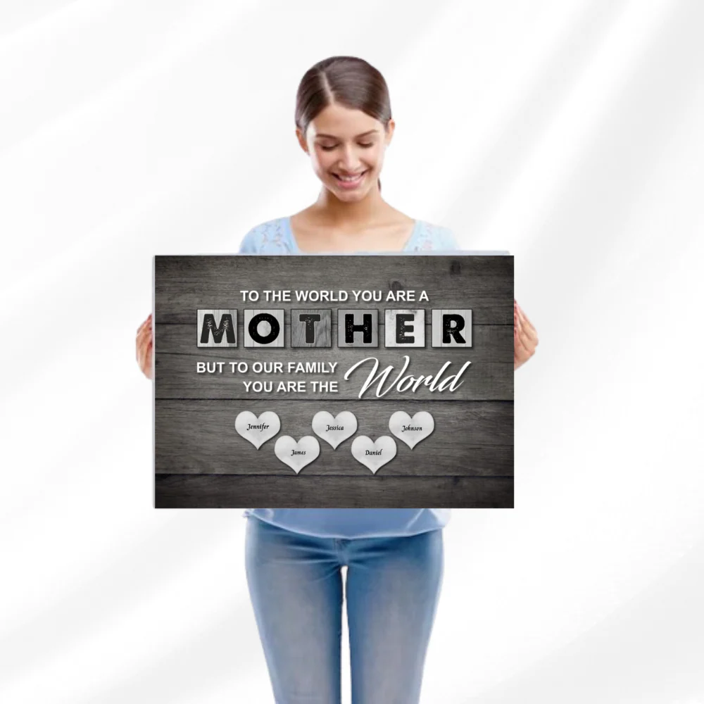 To the World you are Mother but to our Family you are World - Image 2