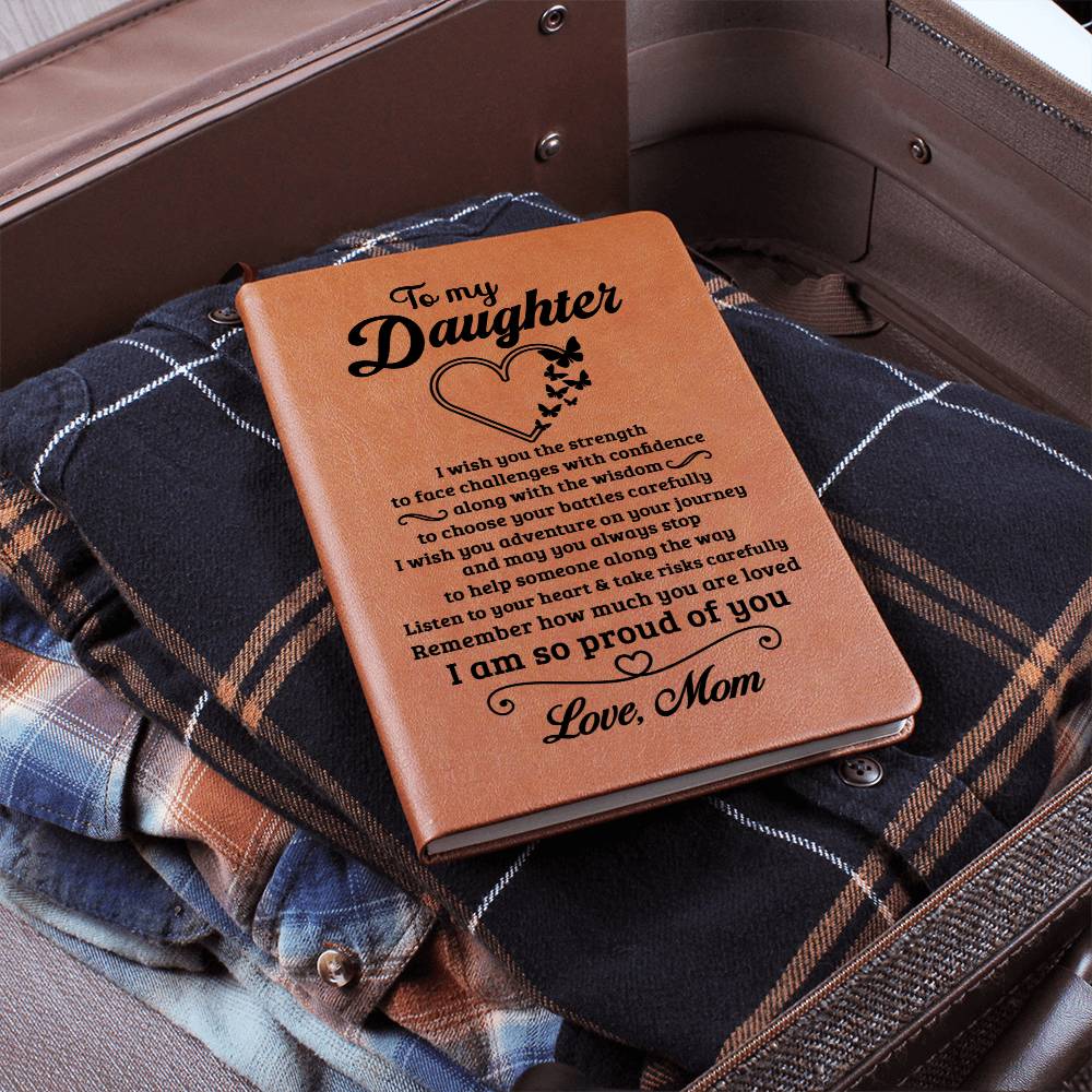 Daughter Gift-Leather Journal-from Mom - Image 7