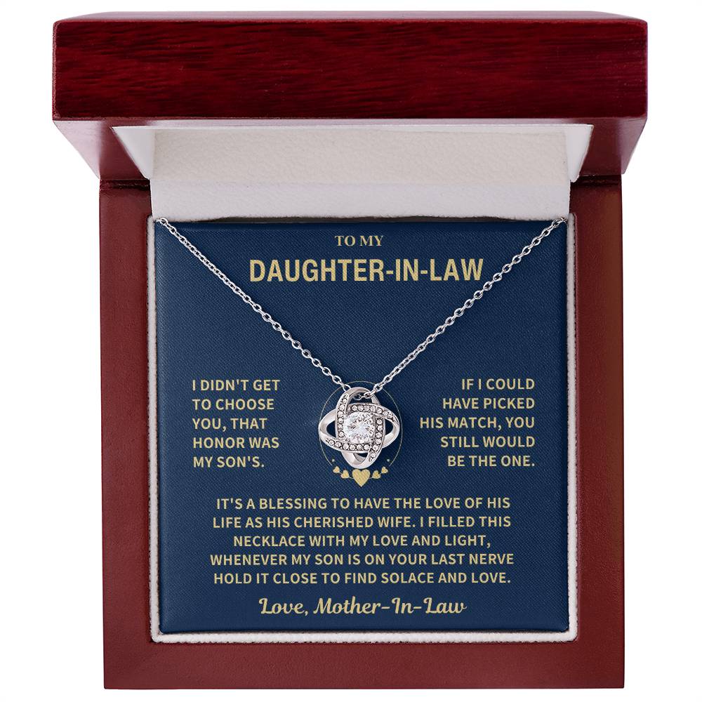 Daughter-In-Law Gift, "I Didn't Get To Choose You" - Image 4