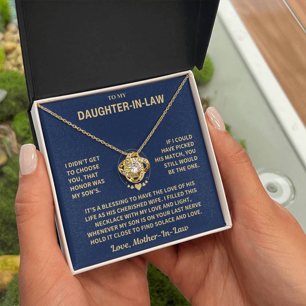 Daughter-In-Law Gift, "I Didn't Get To Choose You" - Image 7