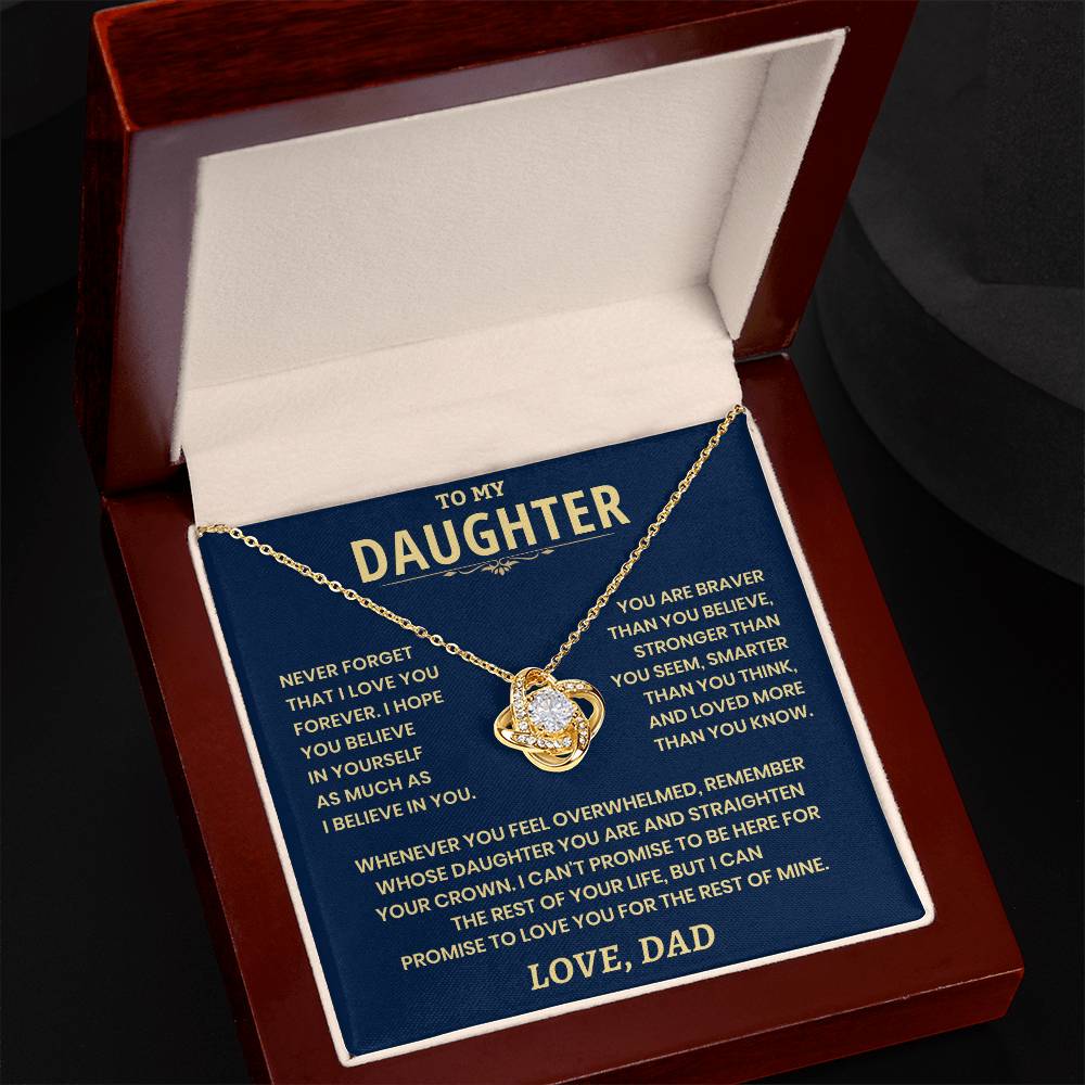 Gift For Daughter From Dad, "Loved More Than You Know" - Image 6
