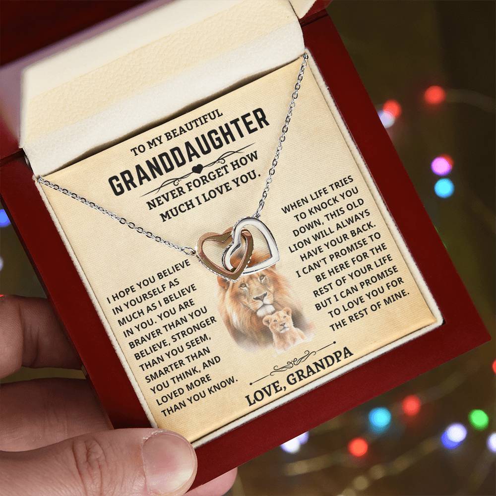 Granddaugher Gift, "This old lion will always have your back" - Image 2