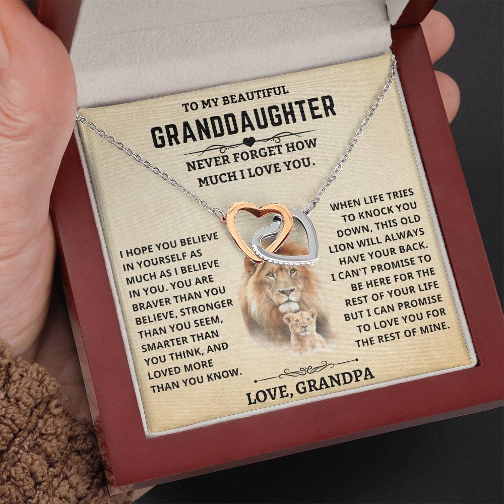 Granddaugher Gift, "This old lion will always have your back" - Image 6