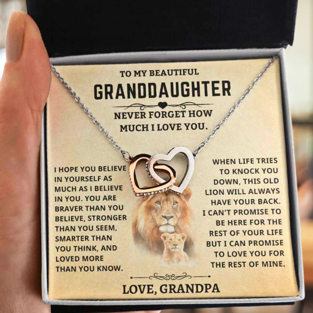 Granddaugher Gift, "This old lion will always have your back" - Image 7