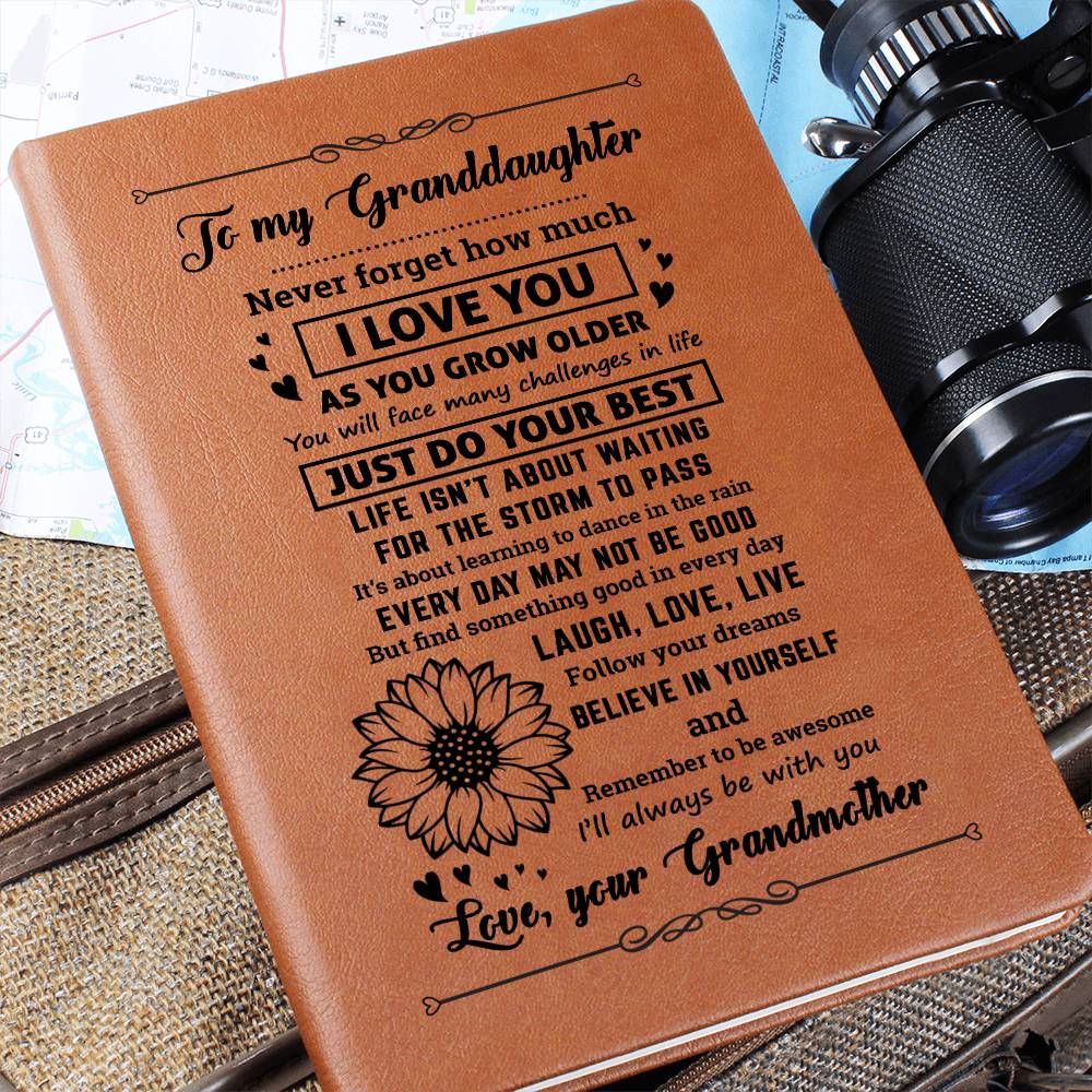 Granddaughter Gift From Grandmother, "Never Forget", Graphic Journal - Image 6