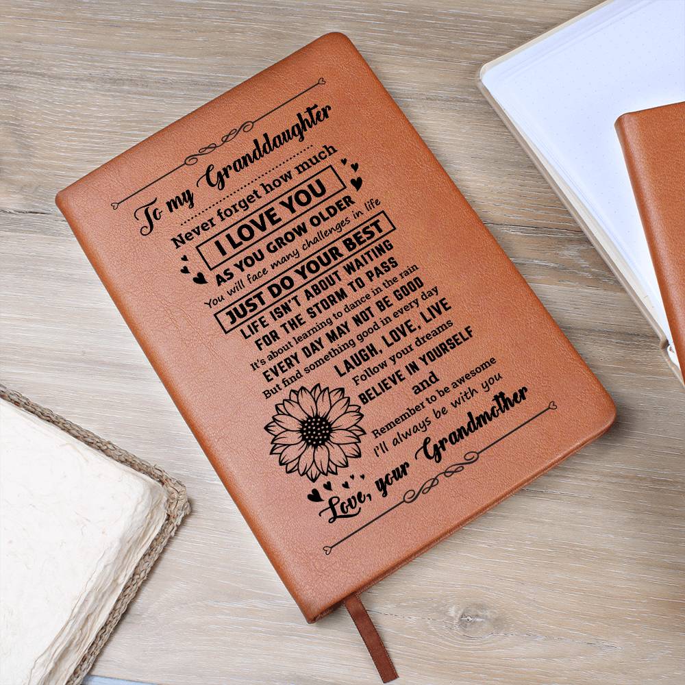 Granddaughter Gift From Grandmother, "Never Forget", Graphic Journal - Image 9