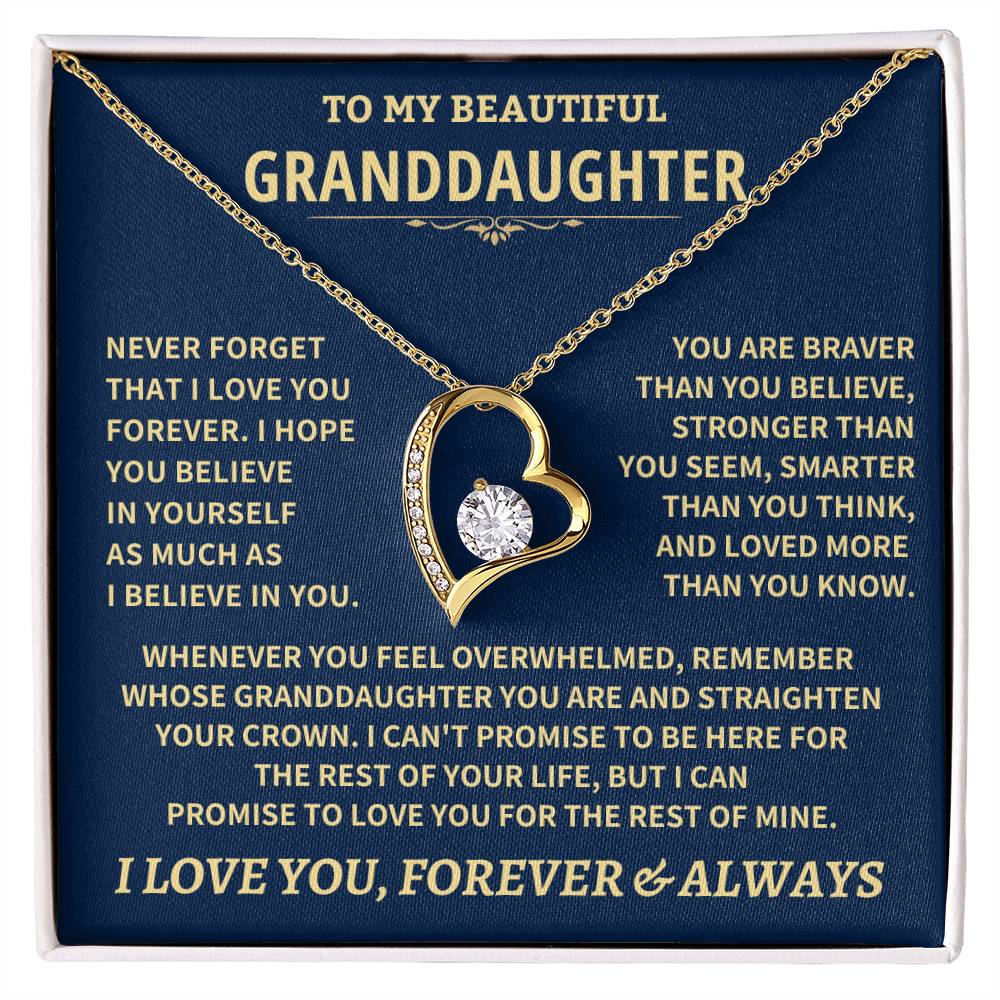 Granddaughter Gift-Never Forget - Image 3