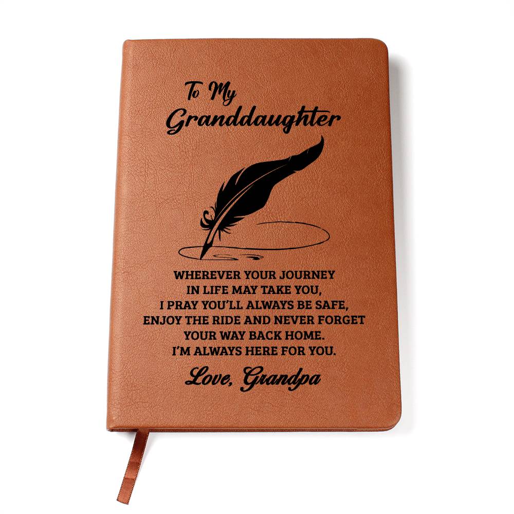 Granddaughter Gift From Grandpa, "Never Forget", Graphic Journal
