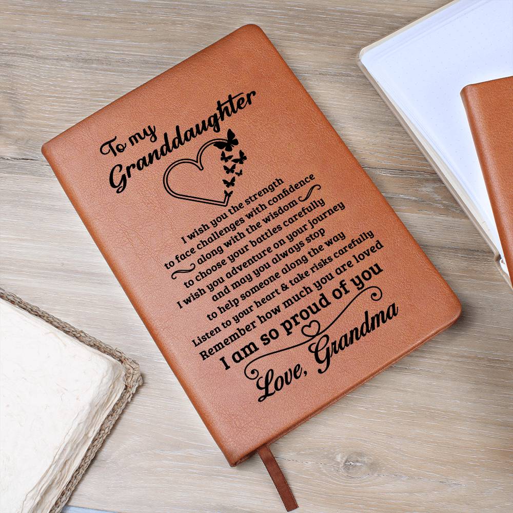 Granddaughter Gift From Grandma, "Always Remember", Graphic Journal - Image 2
