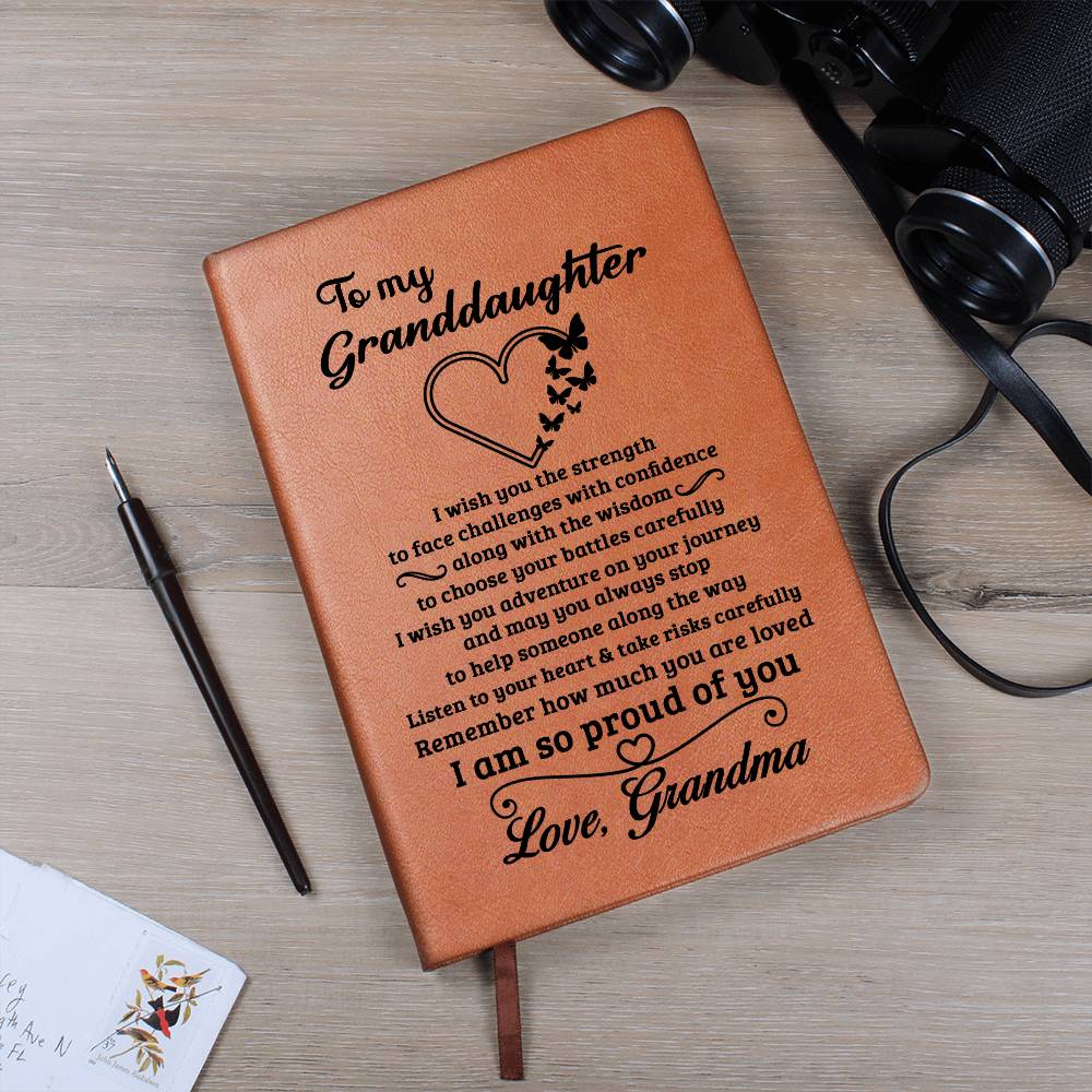 Granddaughter Gift From Grandma, "Always Remember", Graphic Journal - Image 5