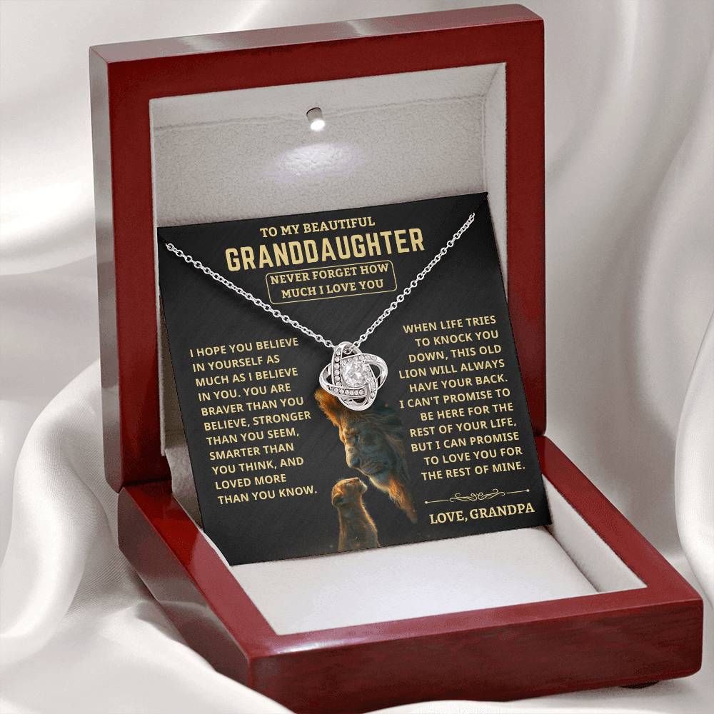 Beautiful Granddaughter Gift "This old lion will always have your back" - Image 12