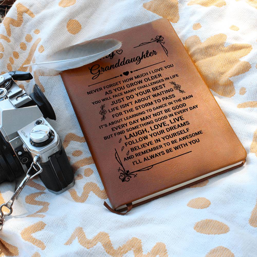 Granddaughter Gift-Leather Journal - Image 5