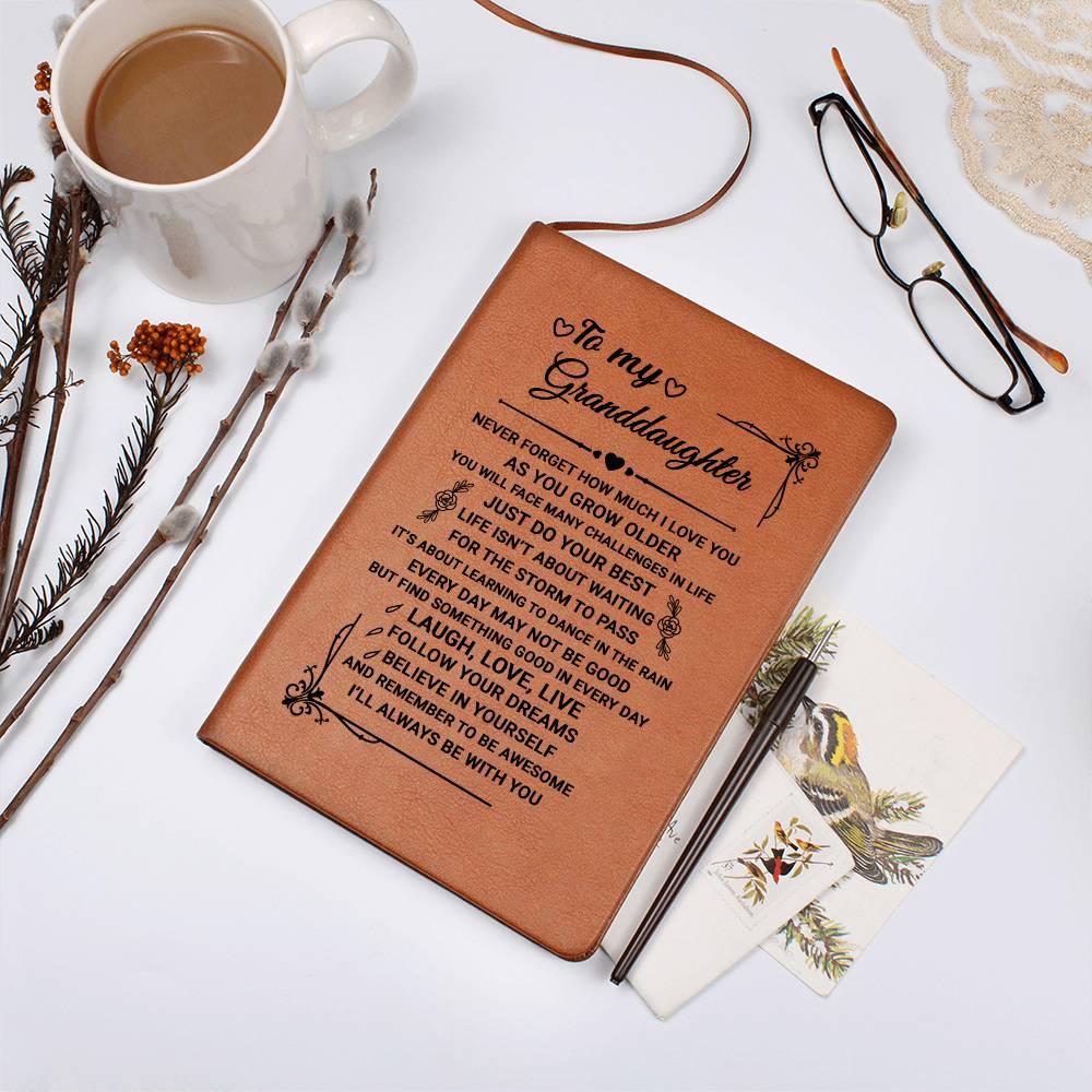 Granddaughter Gift-Leather Journal - Image 6