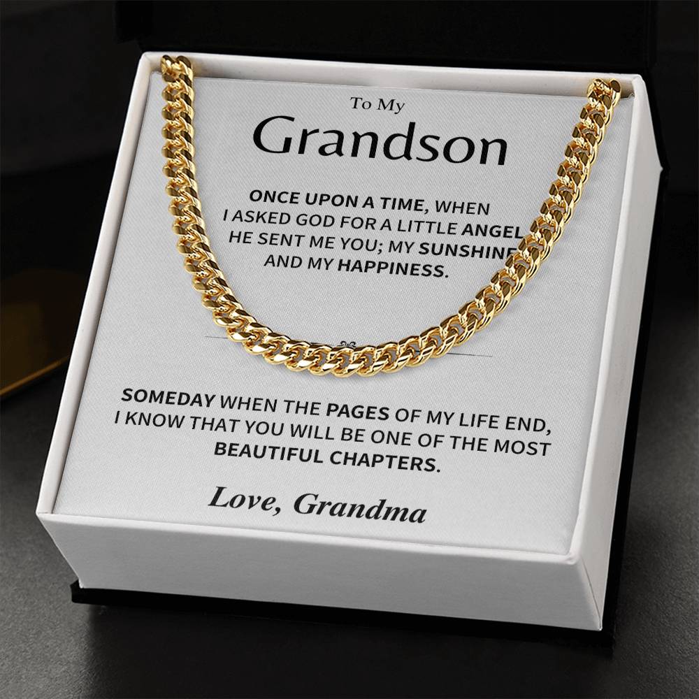 Grandson Gift- Cuban link chain - Image 5