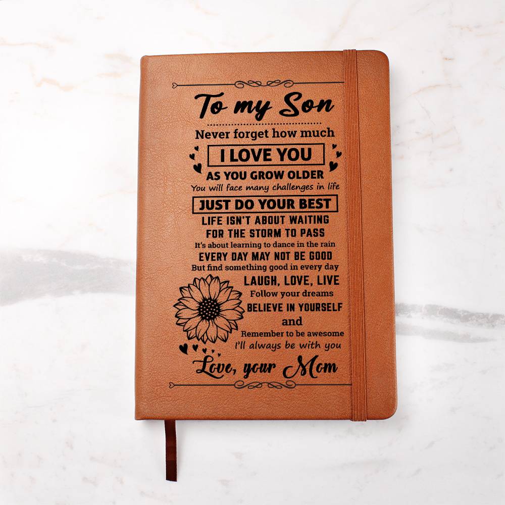 Son Gift From Mom, "Believe In Yourself", Graphic Journal - Image 7