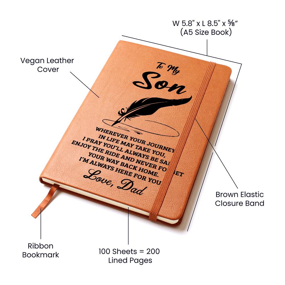 Son Gift From Dad, "Never Forget", Graphic Journal - Image 3