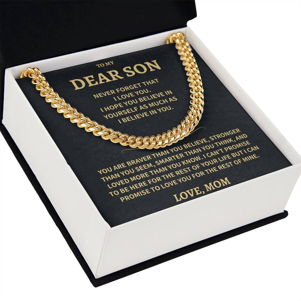 Son Gift-Never Forget-From MOM - Image 8