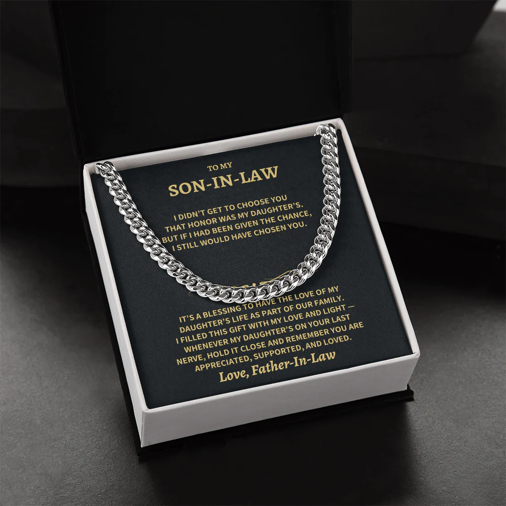 Son In Law Gift From Father In Law - Image 3
