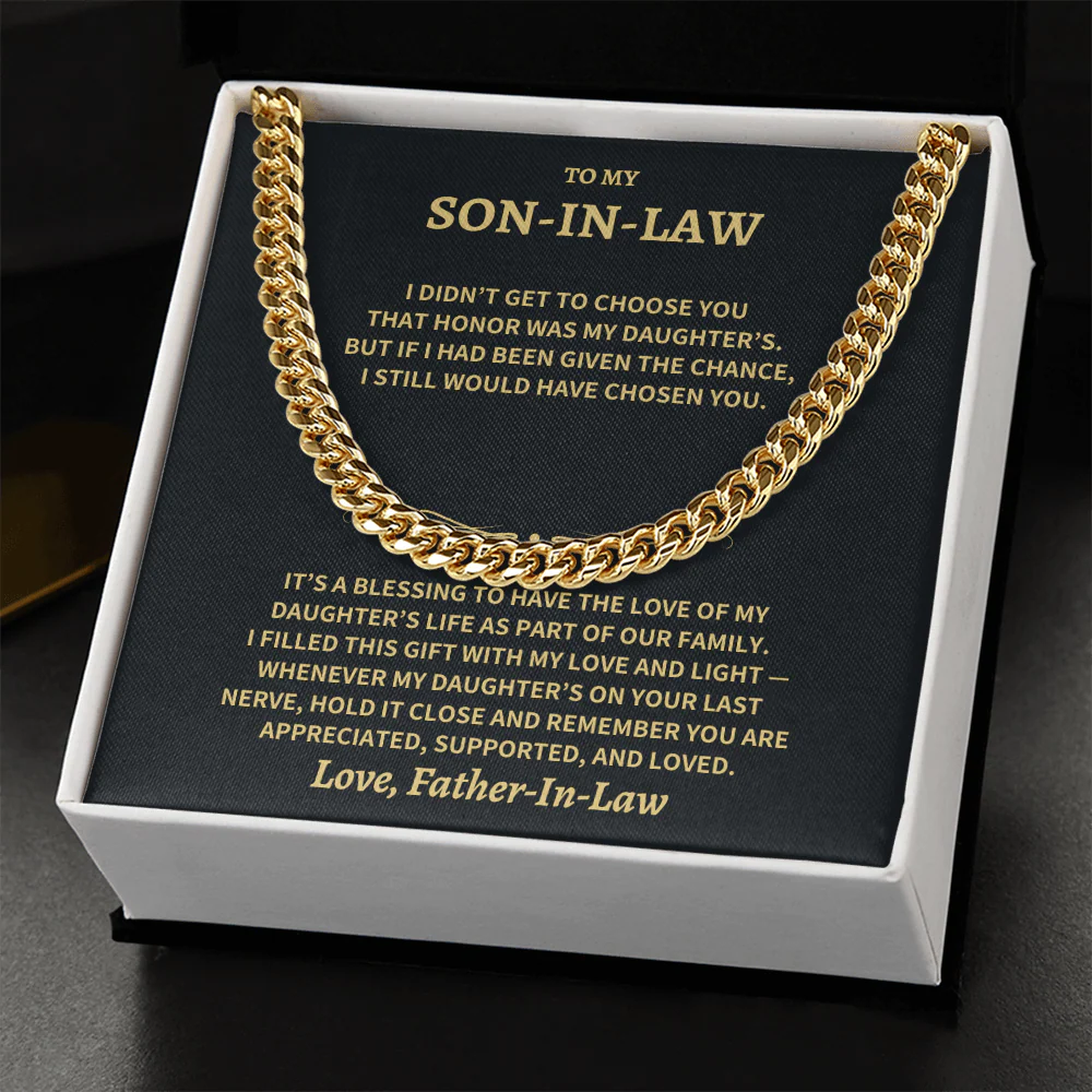 Son In Law Gift From Father In Law - Image 8
