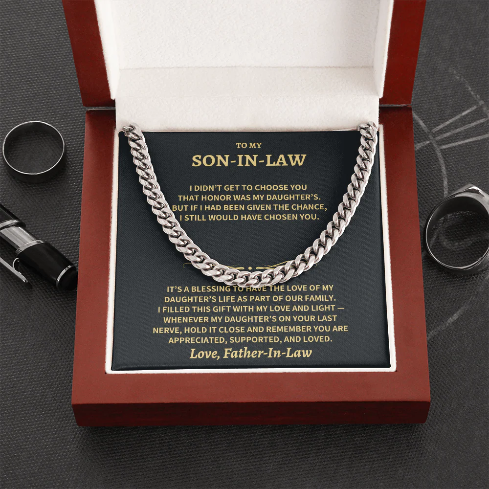 Son In Law Gift From Father In Law - Image 9