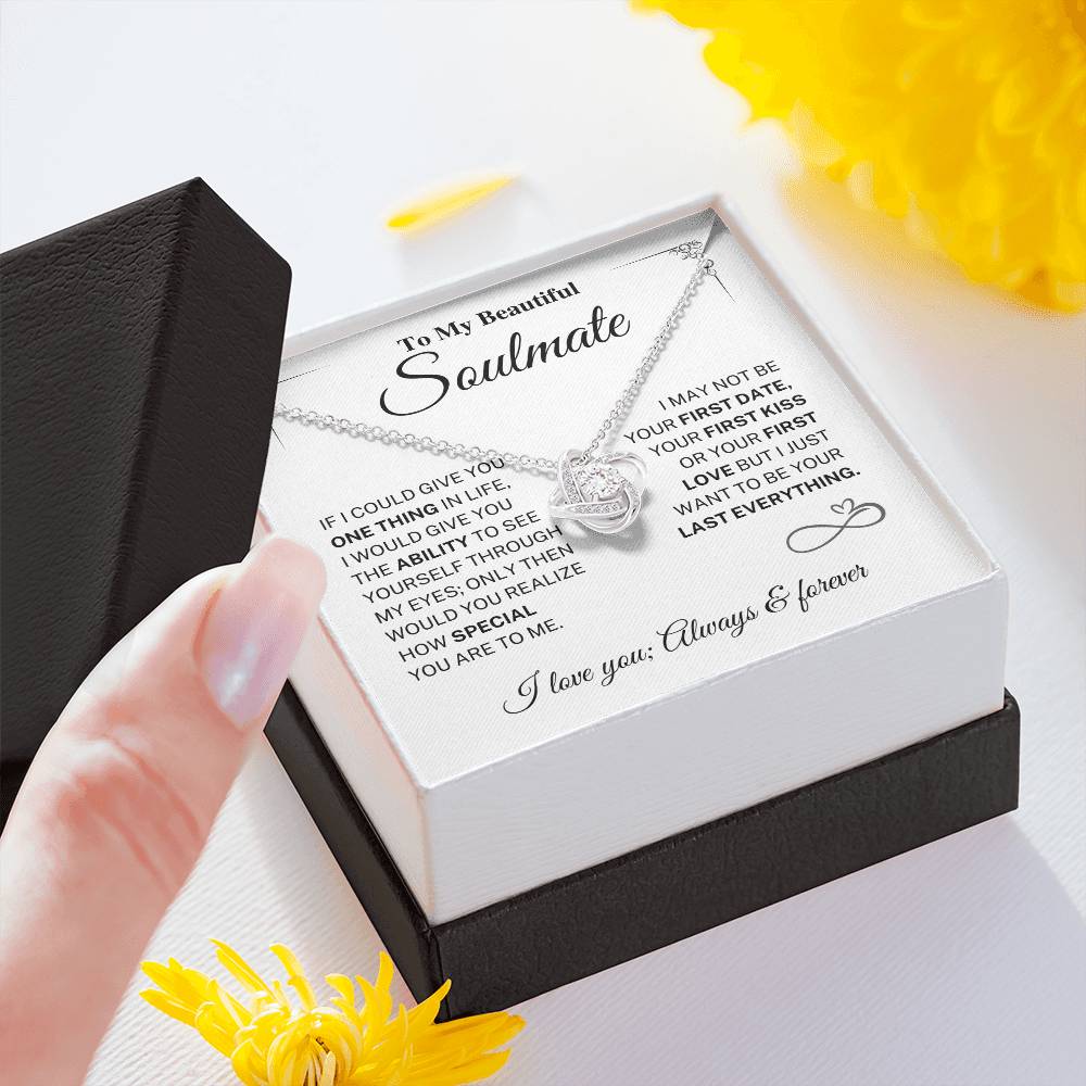 Soulmate Gift-Last Everything-Love Knot Necklace - Image 7