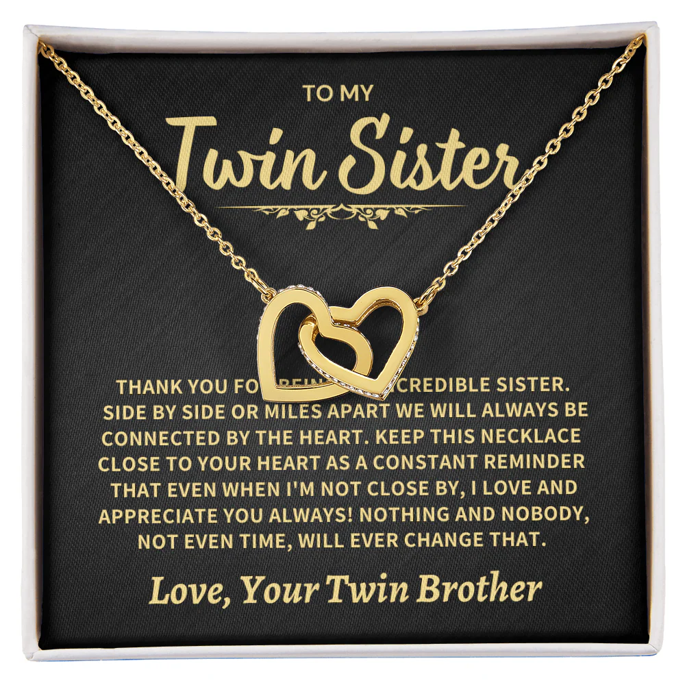 To My Twin Sister From Twin Brother - Image 2