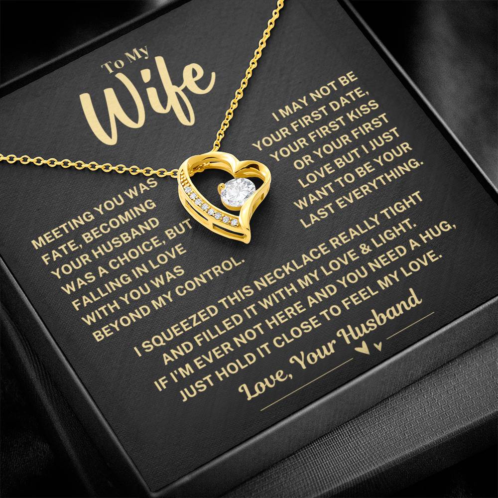 Wife Gift From Husband, "My Love & Light", Forever Love Necklace - Image 9