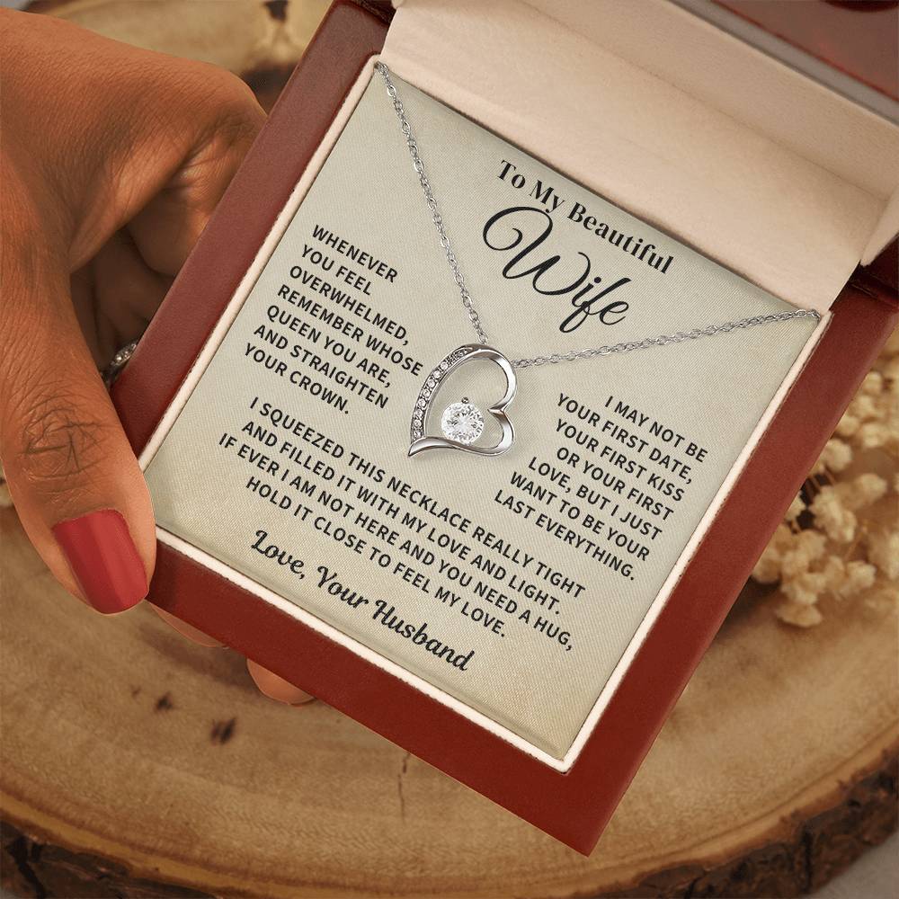 Wife Gift- My Last Everything- Forever Love Necklace - Image 6